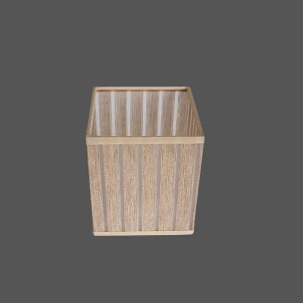 Schirm/Arcelia Stoff bronze gestreift